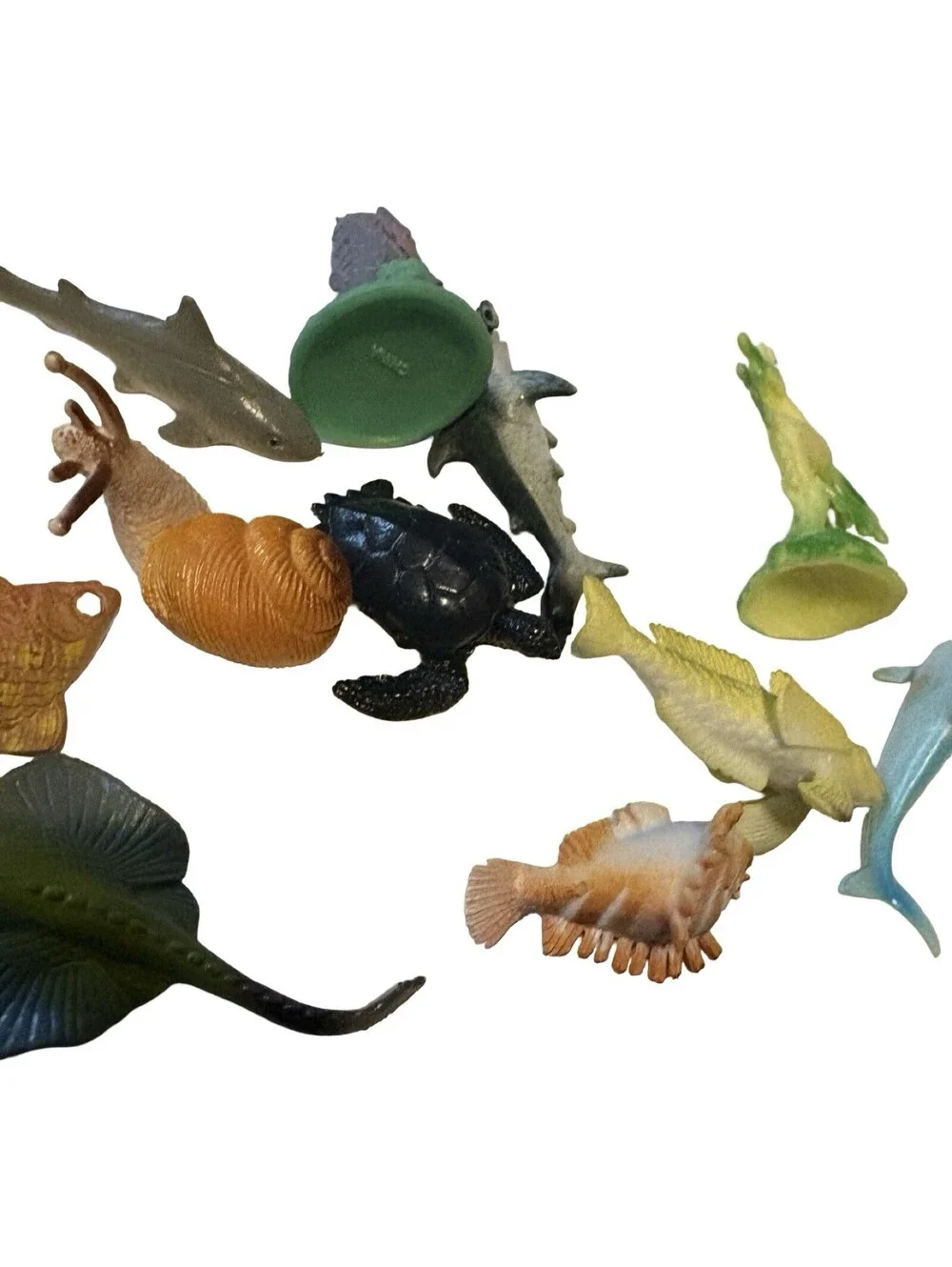 Plastic Sea Life Creatures Animal Toys Lot